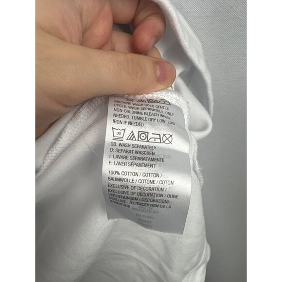 Women’s Isaac Mizrahi Live! XL White T-Shirt - Picture 5 of 6